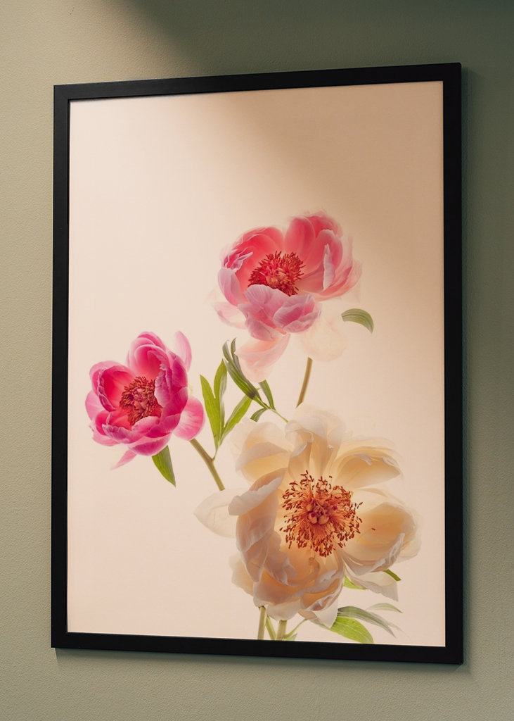 Flower-triptych CENTRE