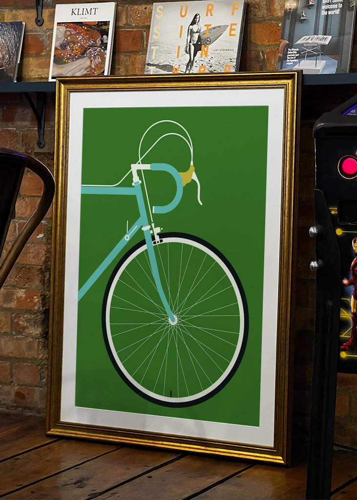 Bici da corsa italiana - anteriore