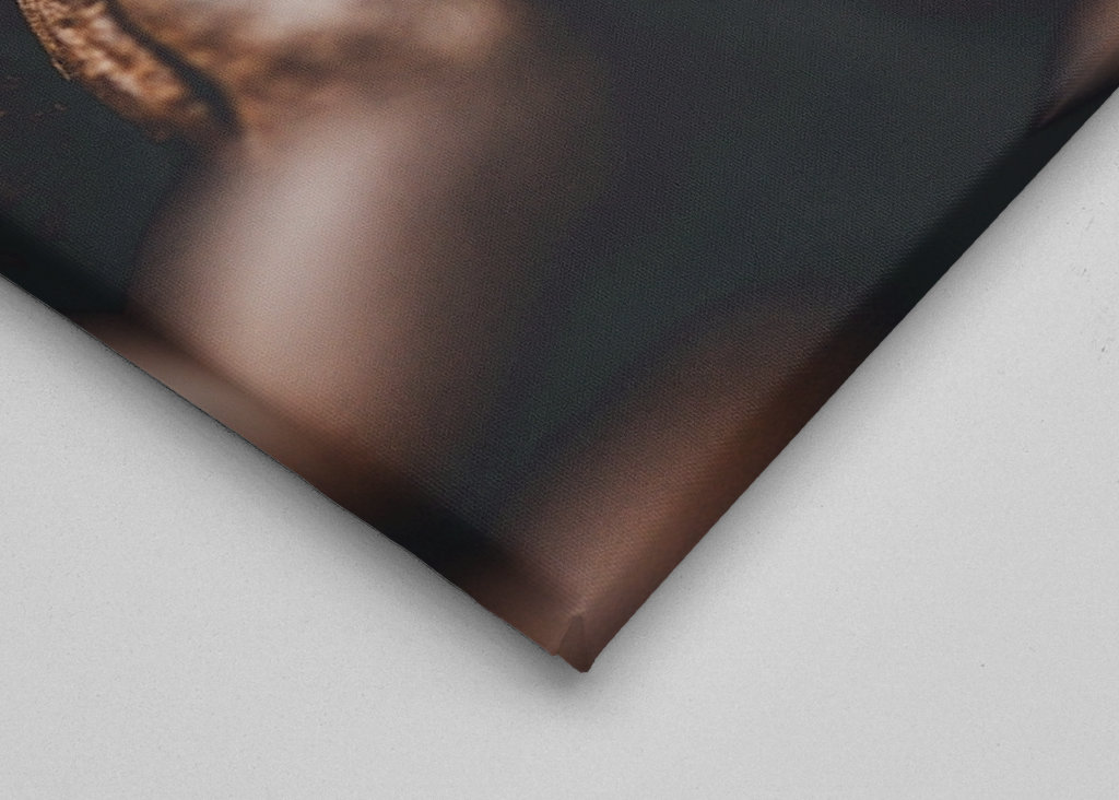 Kraniet blandt kaffebønner