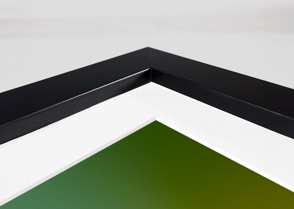 Gul mariehøne på blade