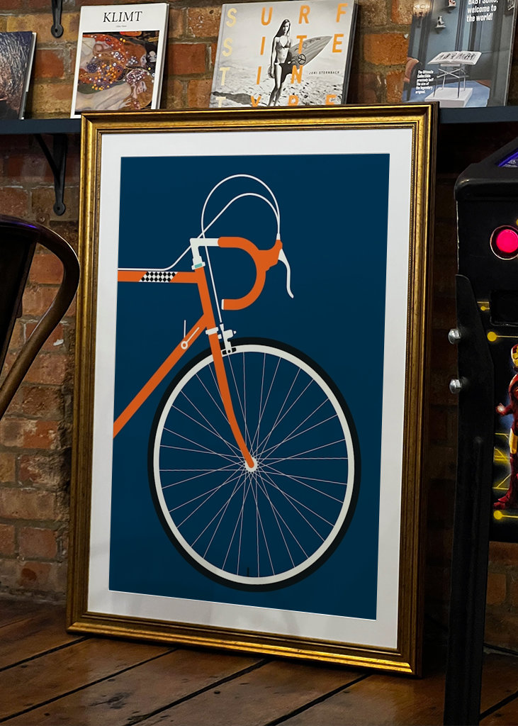 Swedish racing bike - front