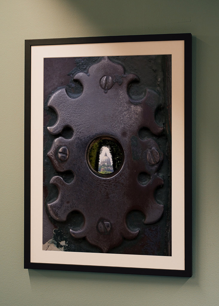 Das Schlüsselloch von Rom