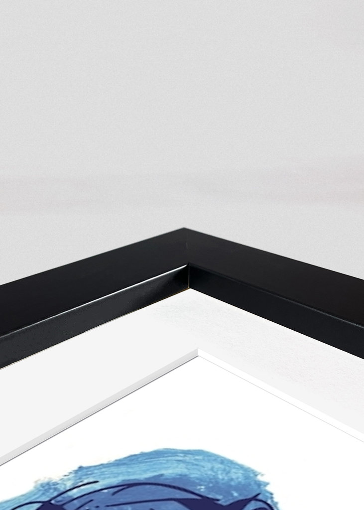 Portrait avec des fleurs