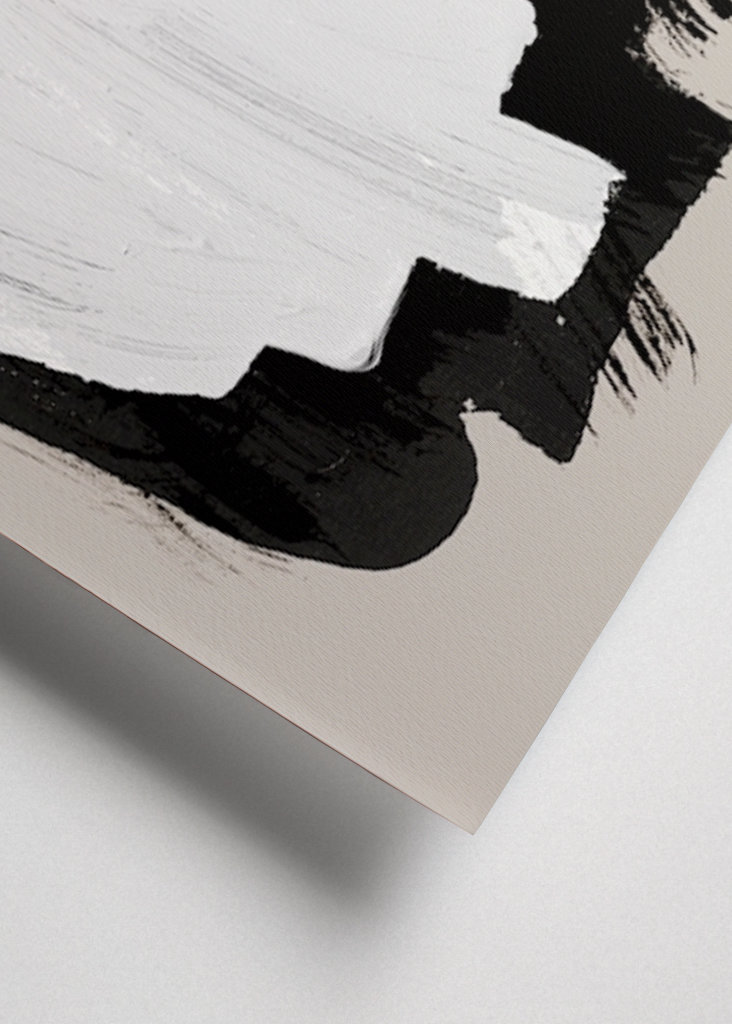 Abstracte penseelstreken 16