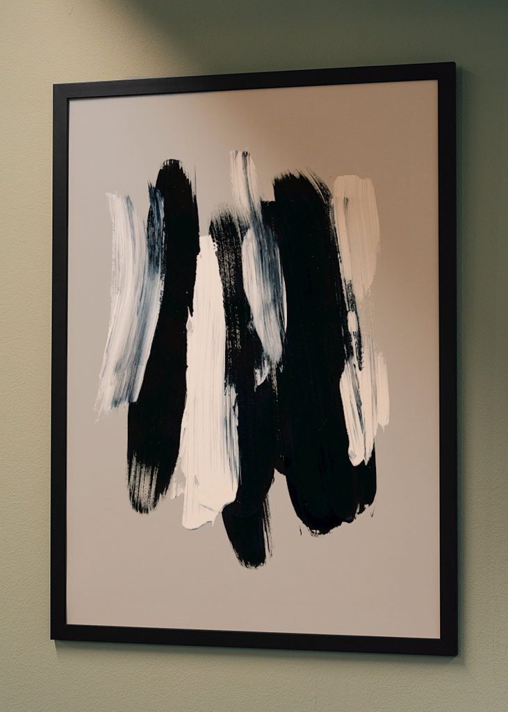 Abstraktní tahy štětcem 12