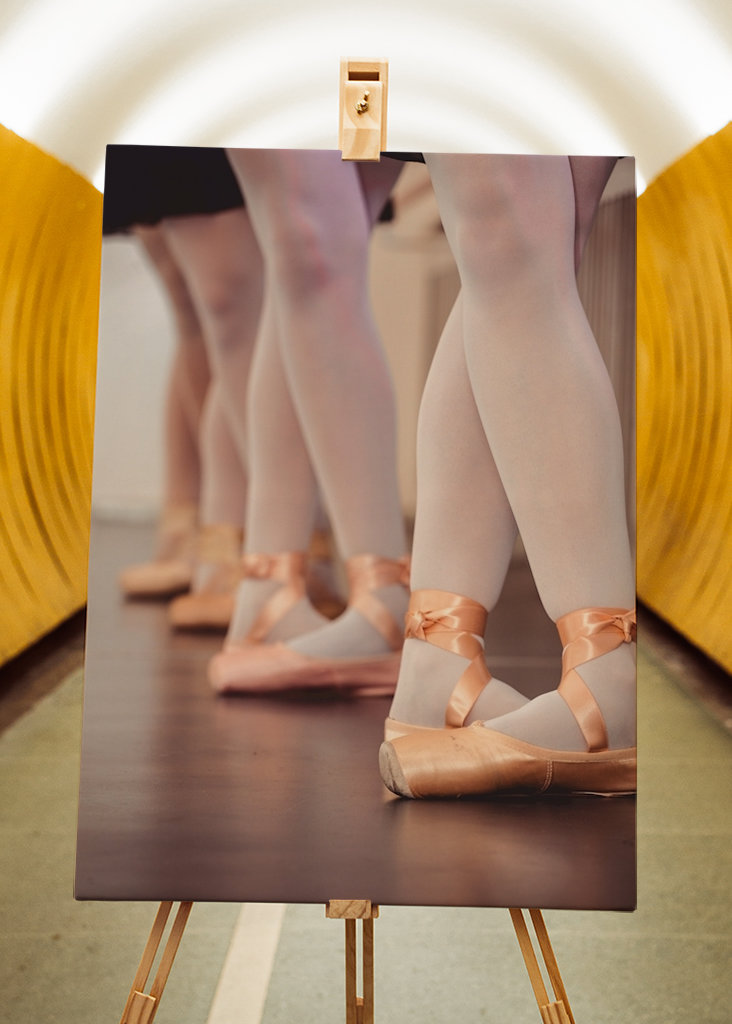 Ballerinaer under træning