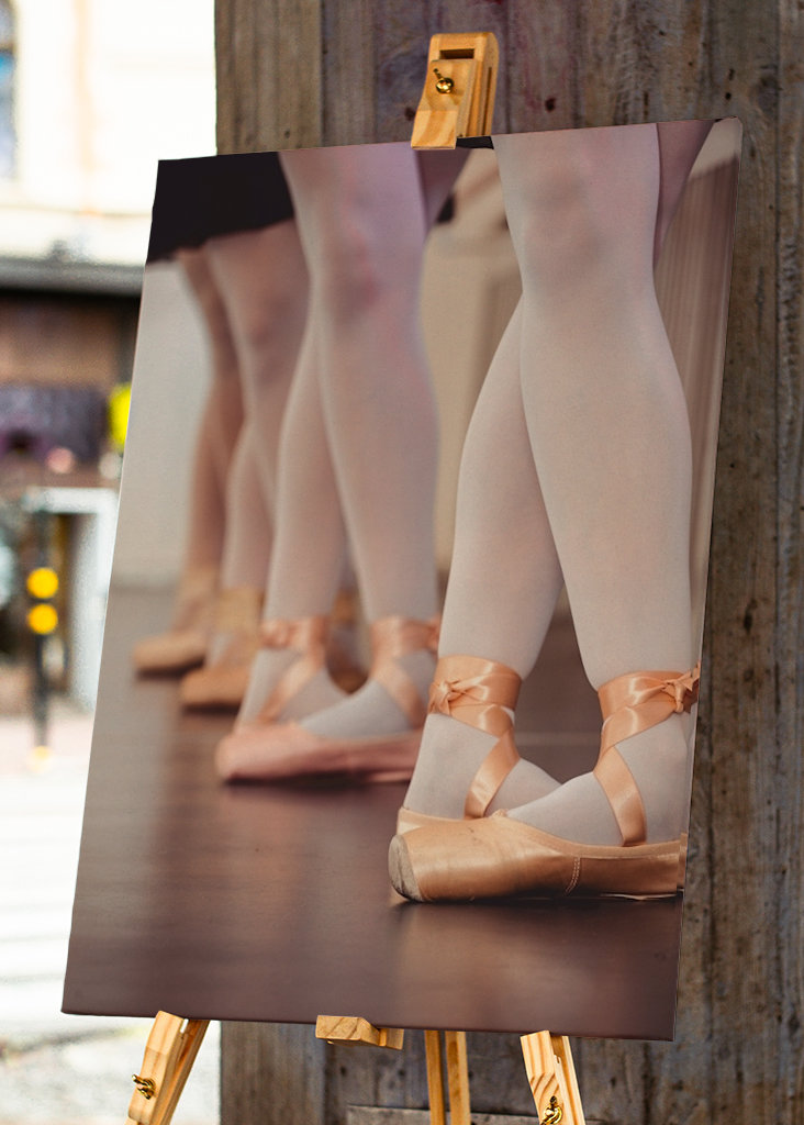 Ballerinaer under træning