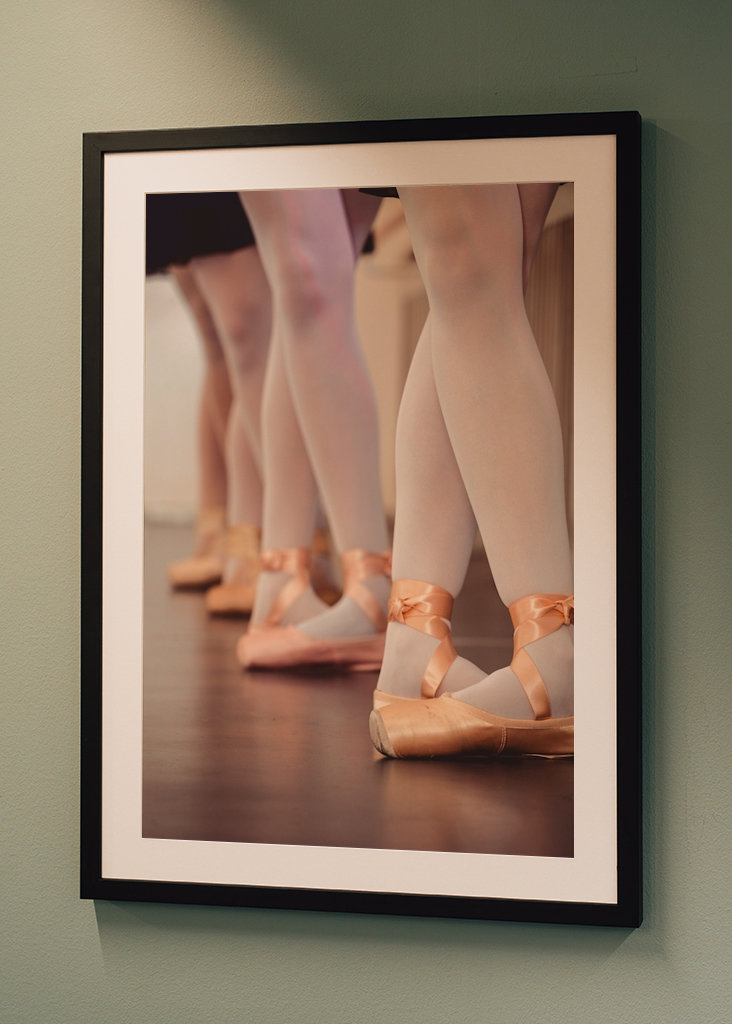 Ballerinaer under træning