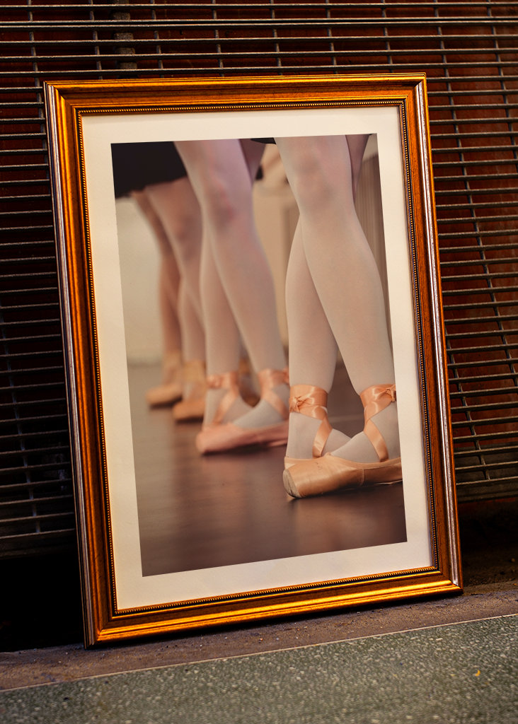 Ballerinaer under træning