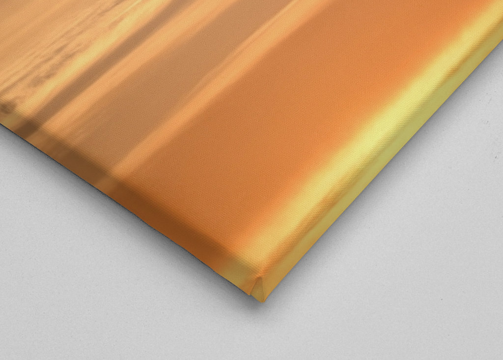 Barevné pruhy na obzoru