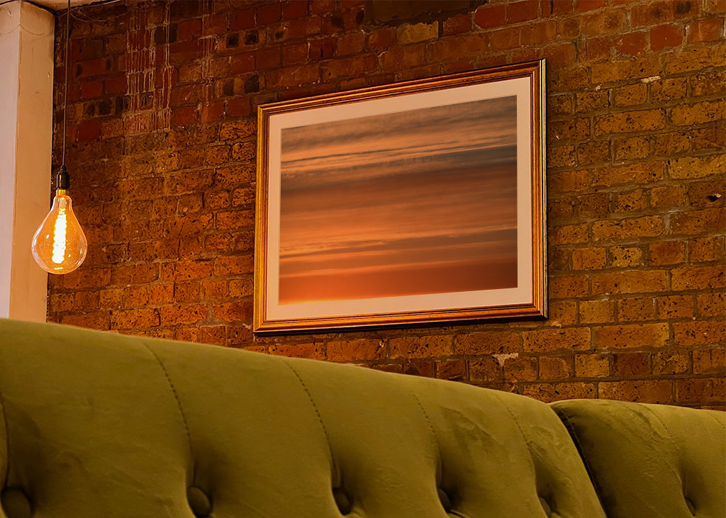 Barevné pruhy na obzoru