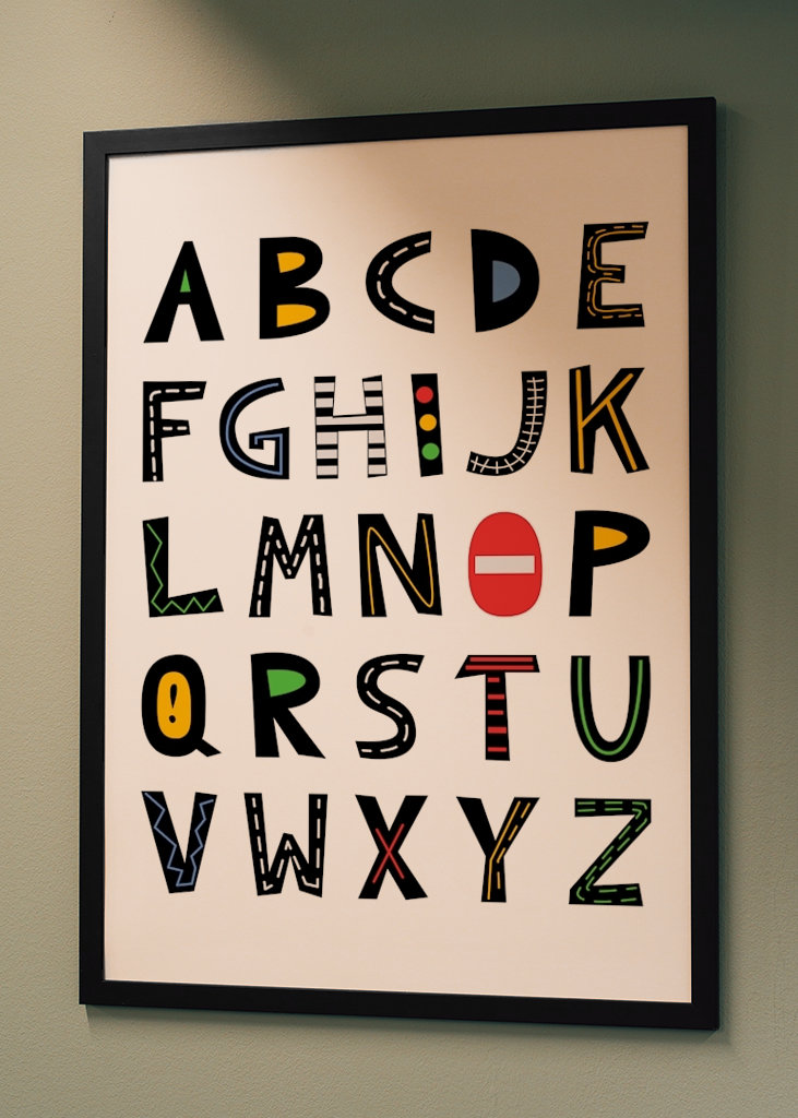 Alphabet poster