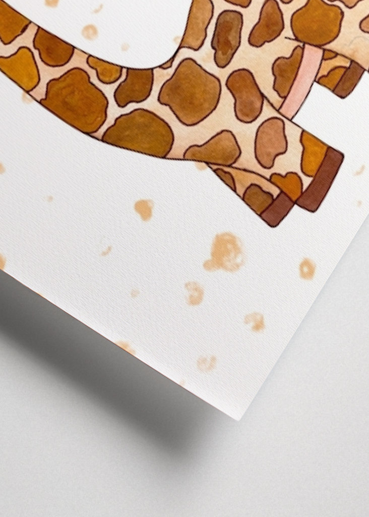 Postavte se na žirafu vysokou