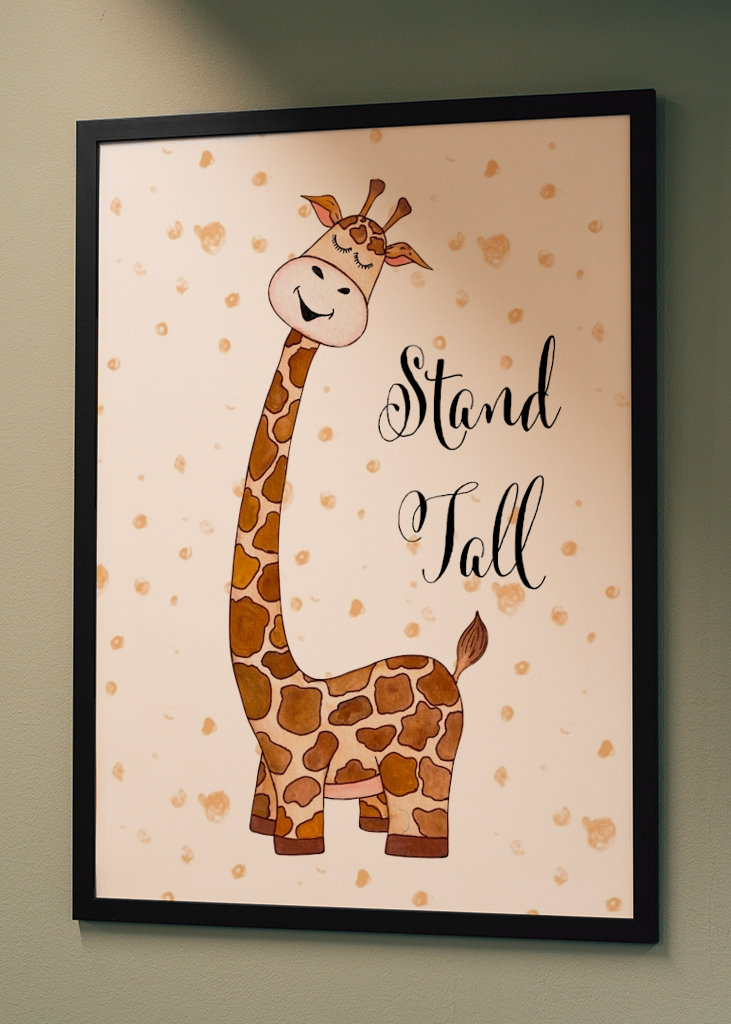 Postavte se na žirafu vysokou