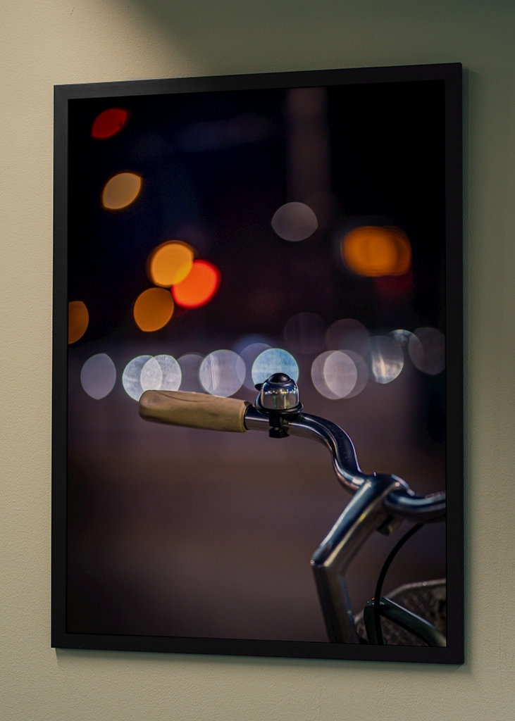 Nahaufnahme Fahrradklingel 