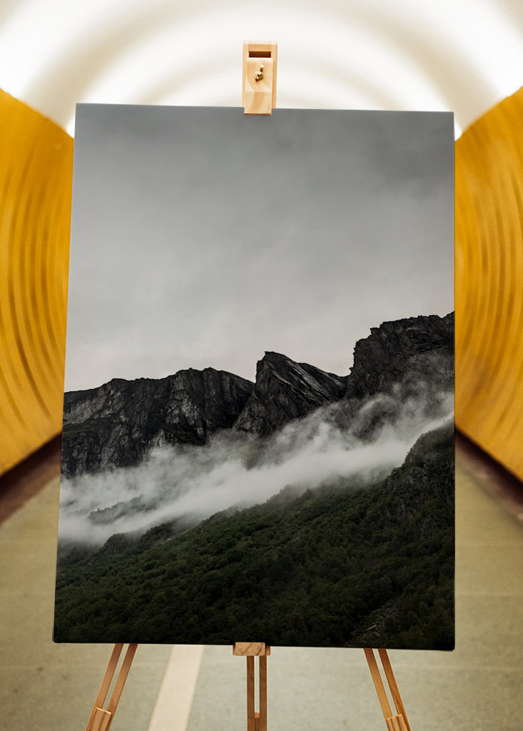 Mlžné norské hory