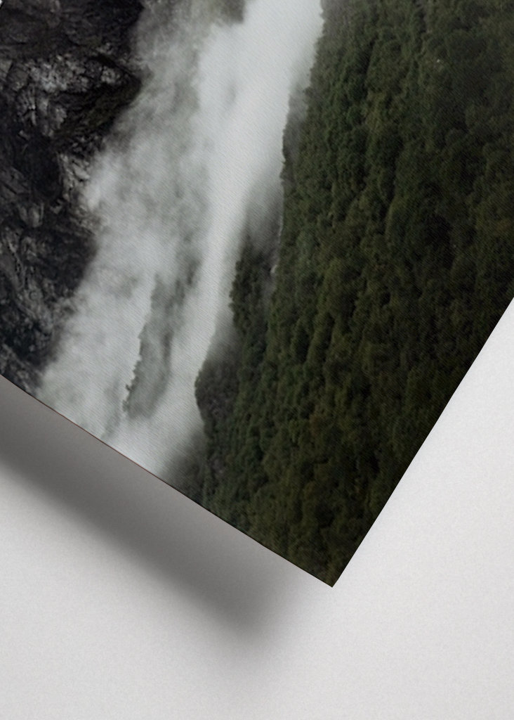 Mlžné norské hory