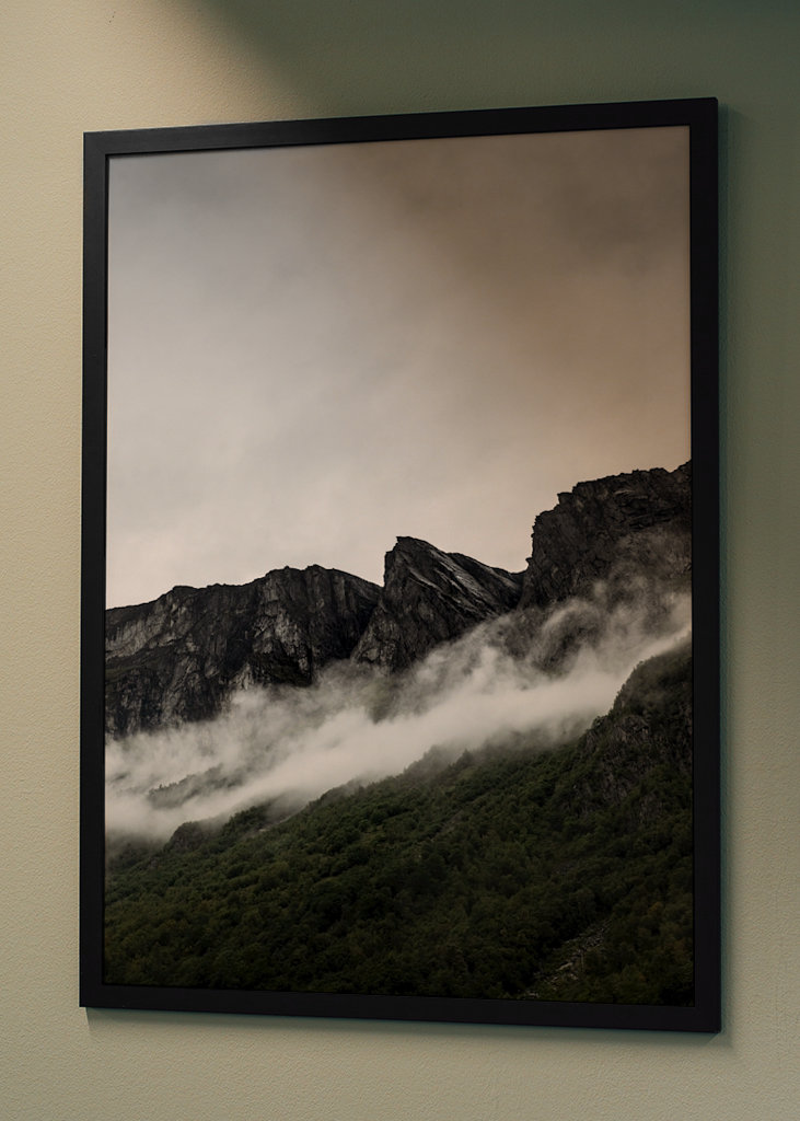 Mlžné norské hory