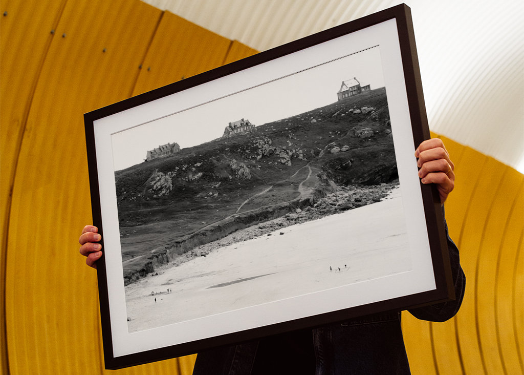 Pobřeží v Bretani