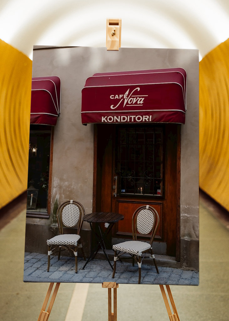 Café vid Gamla Stan