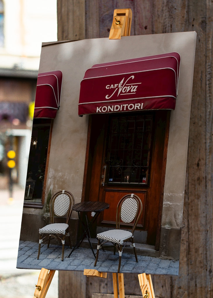 Café vid Gamla Stan