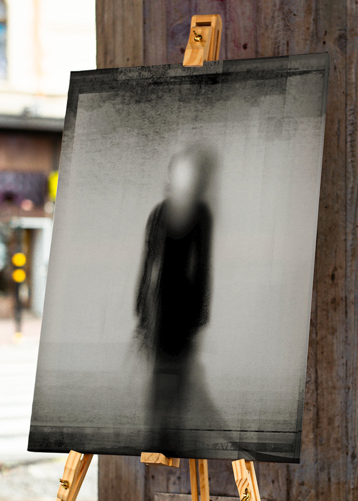 Black and white figure nr3