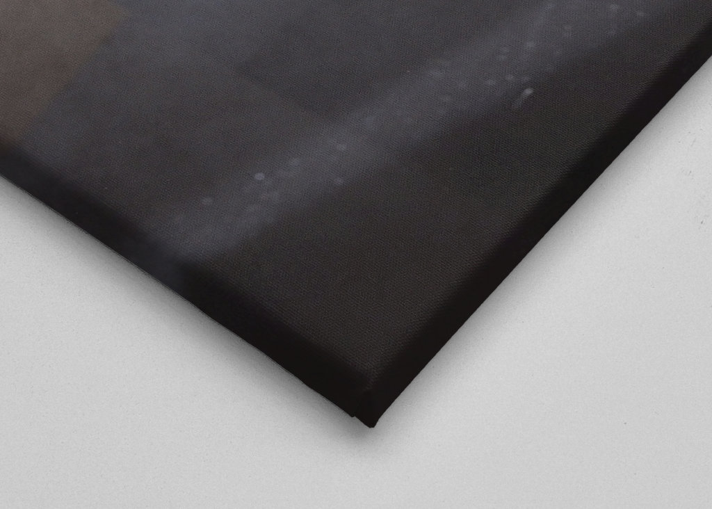 In the fog a bouquet of tulips