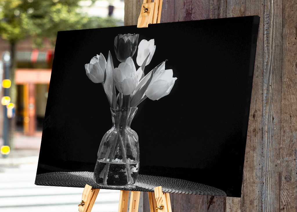 Krásná kytice tulipánů