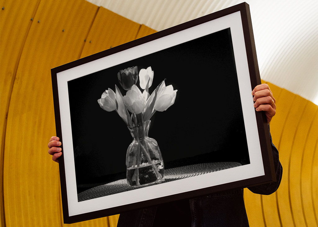 Krásná kytice tulipánů