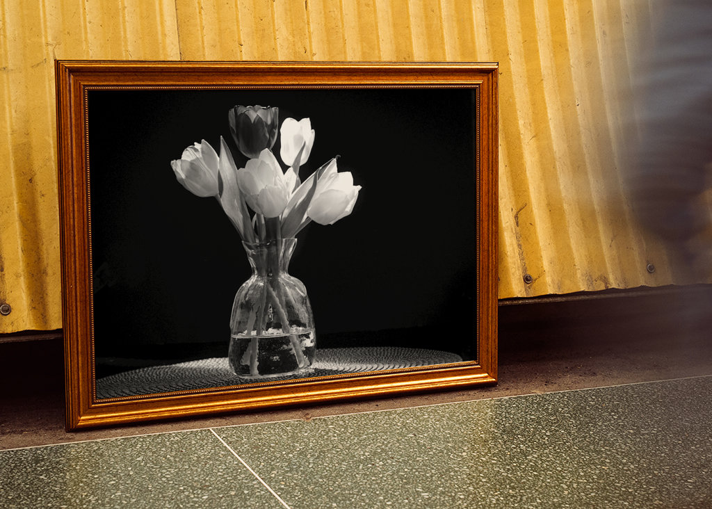 Krásná kytice tulipánů