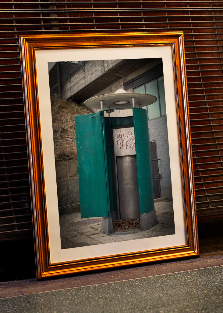 Vecchio orinatoio a Stoccolma