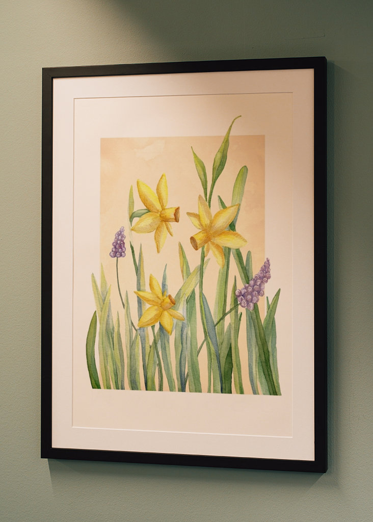 Forår blomster påskeliljer