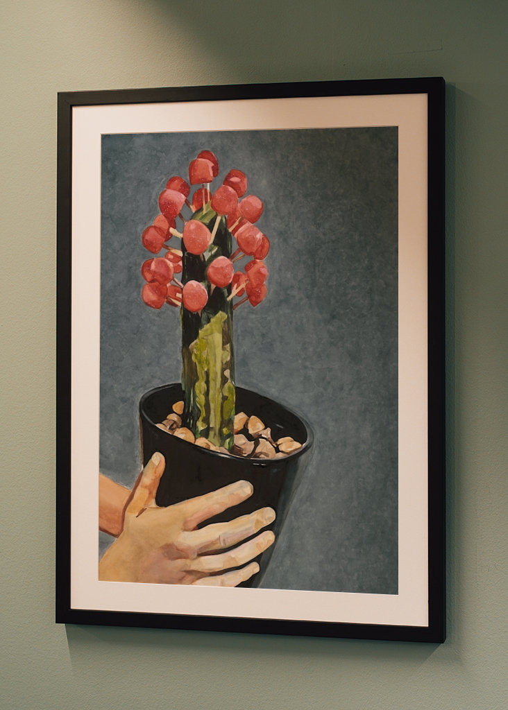 Au lieu d’une fleur