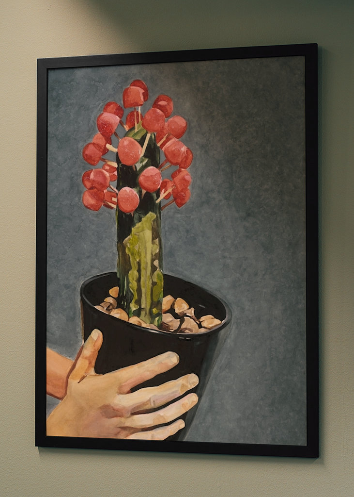 Au lieu d’une fleur