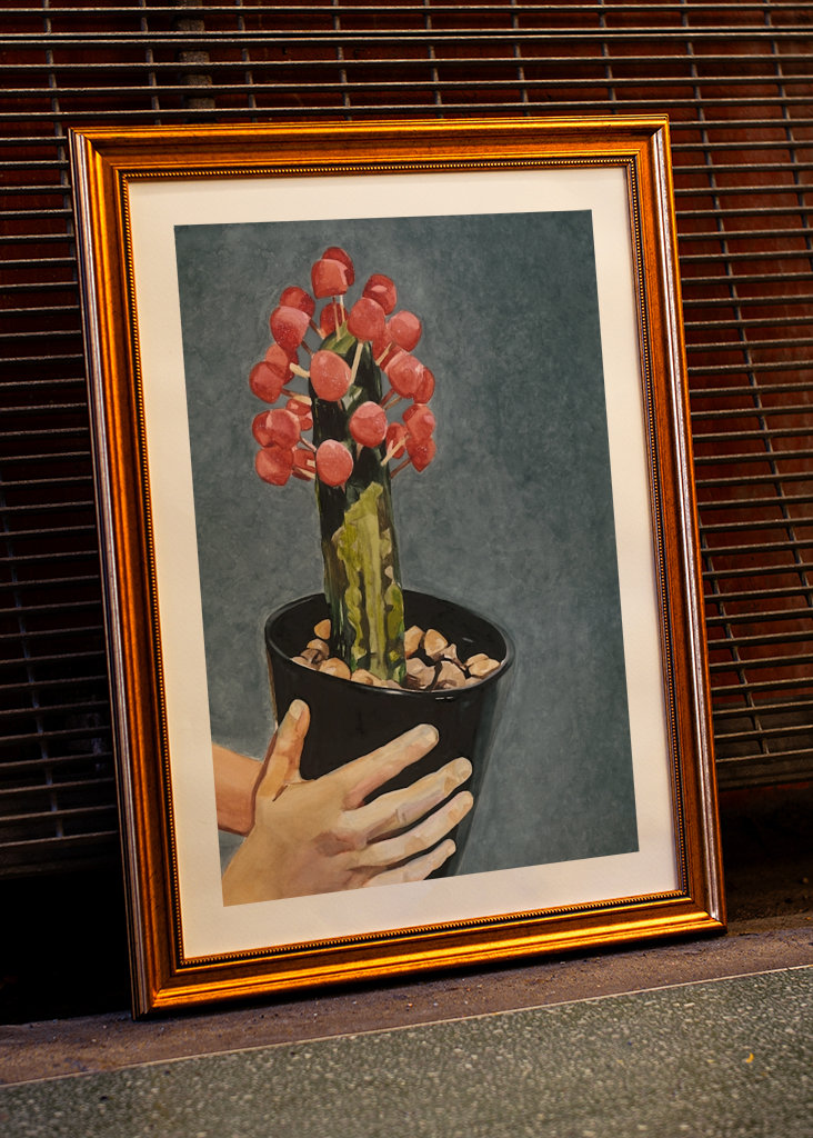 Au lieu d’une fleur