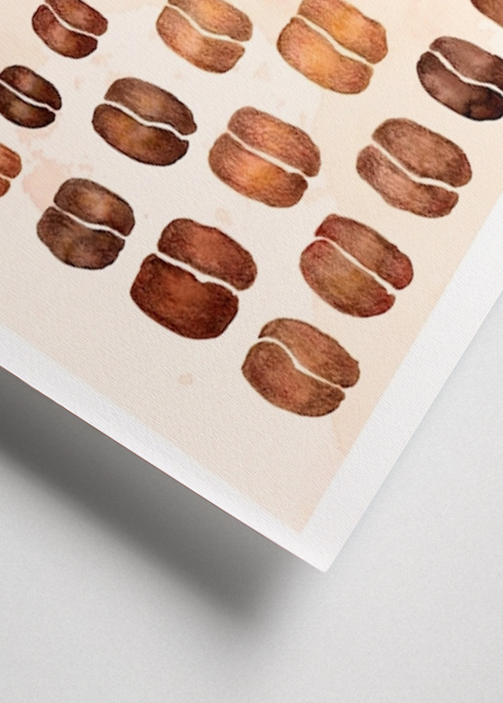 50 odstínů kávových zrn