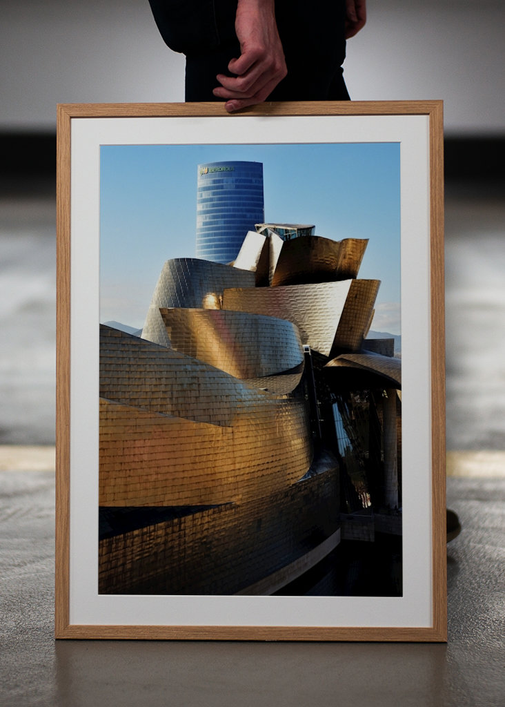 Guggenheim Bilbao in Gold