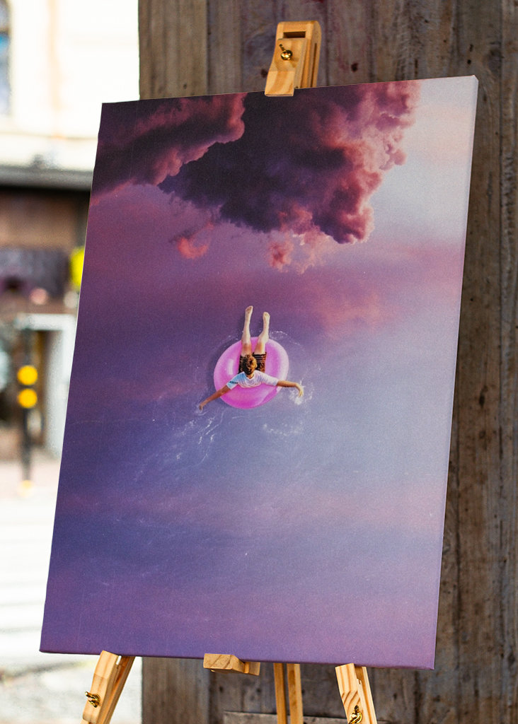 Vi flyder alle herop