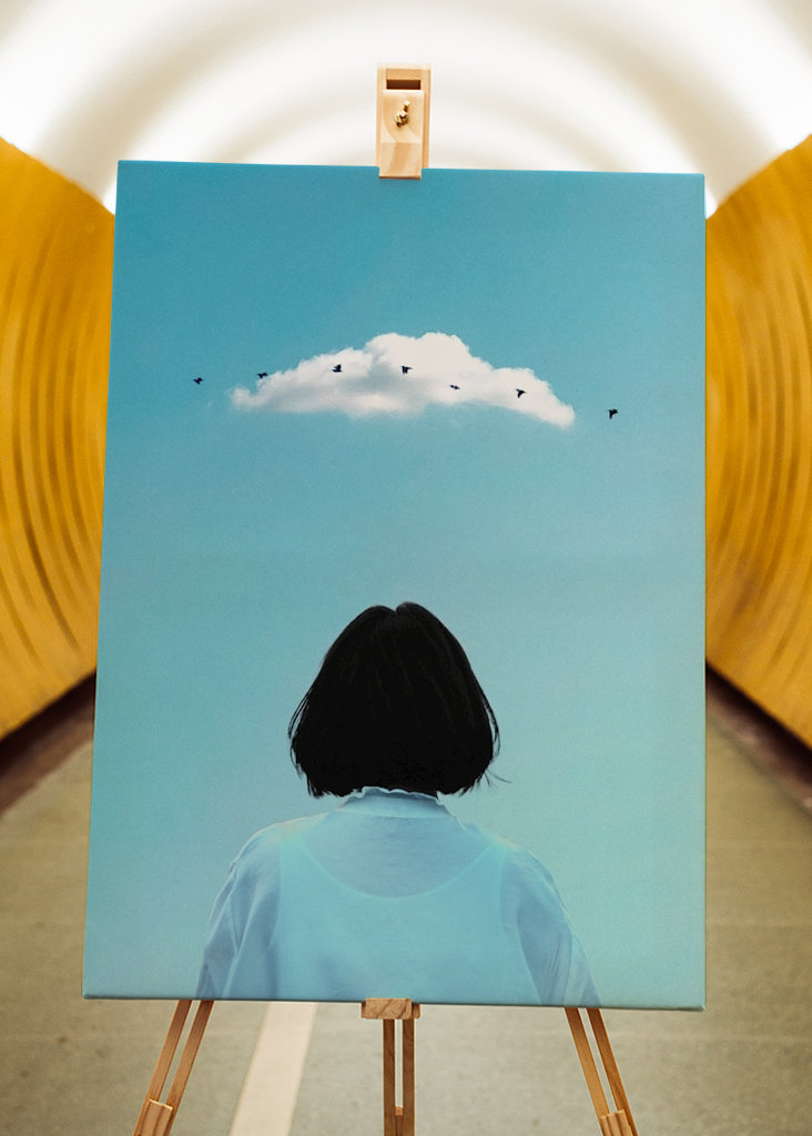 Hochfliegende Vögel