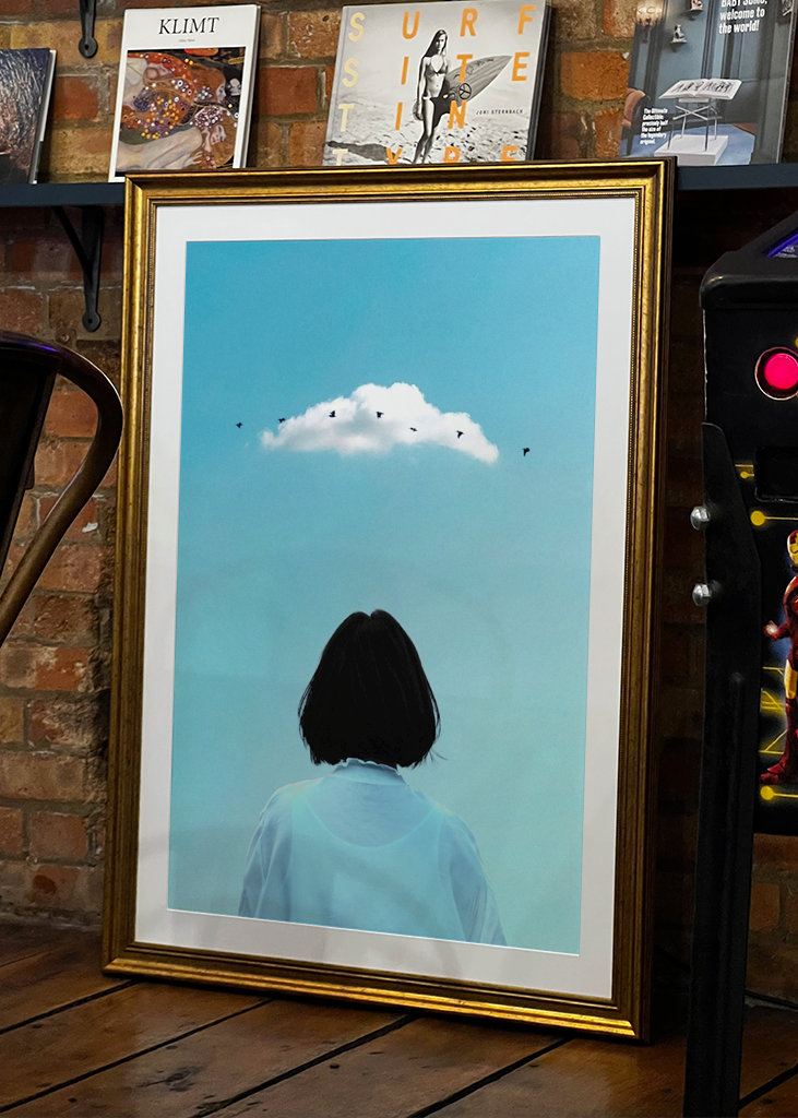 Hochfliegende Vögel