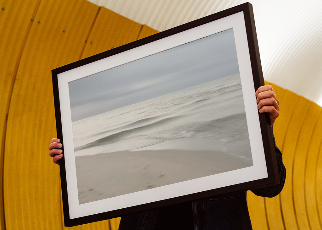 Paysage marin avec des nuages