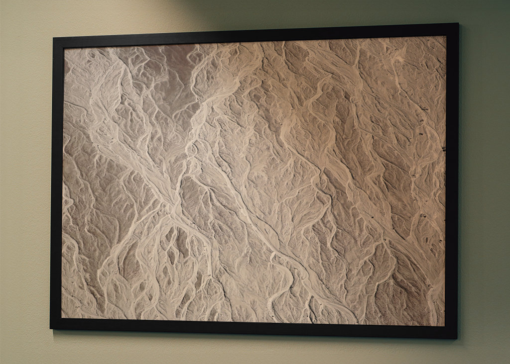 Muster im Boden - Luftbild