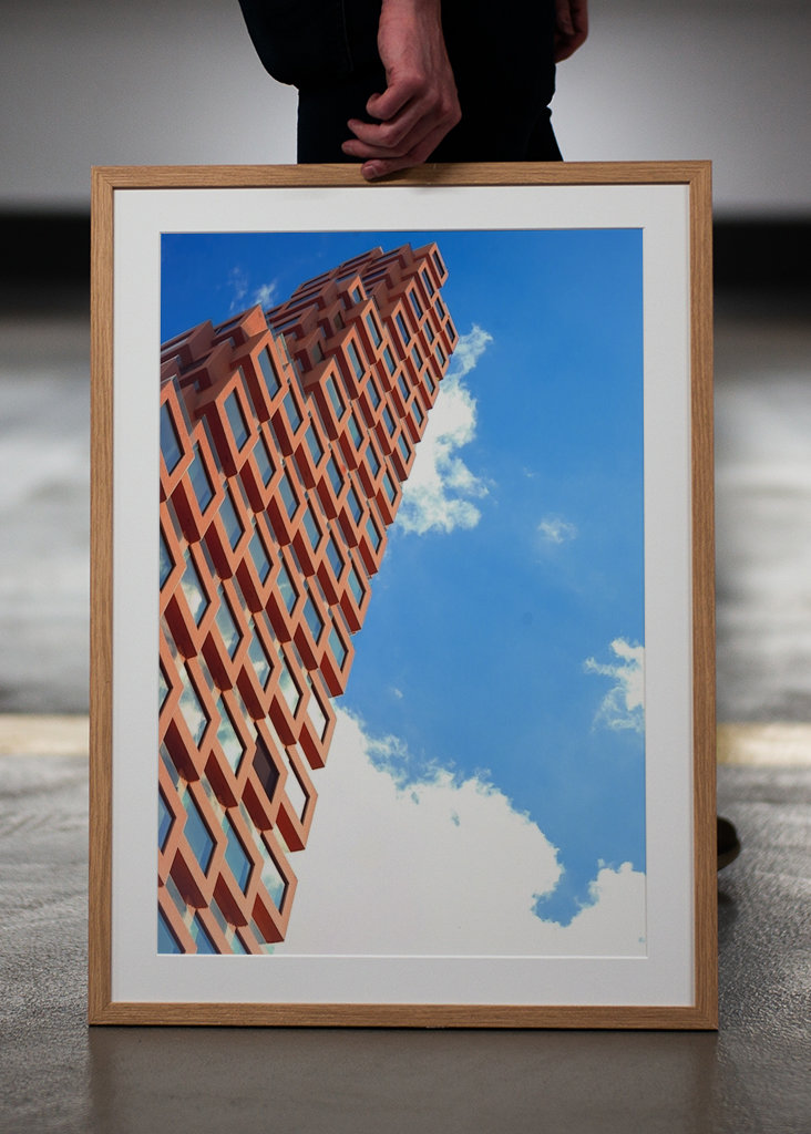 Immeuble de grande hauteur sur le piège