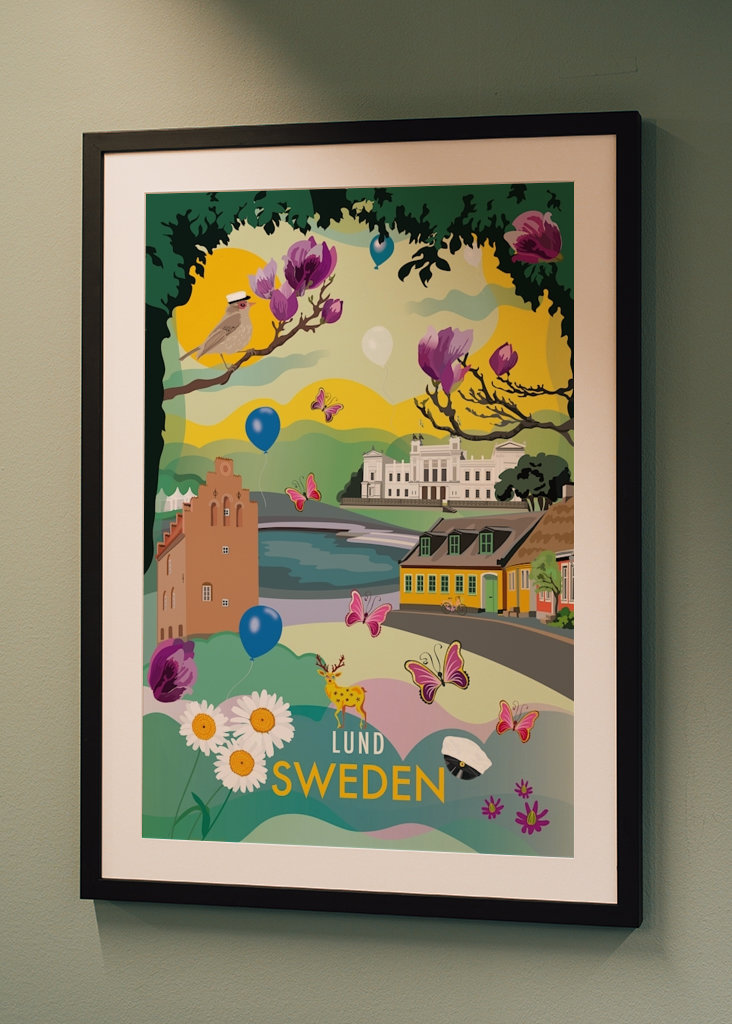 STADTPLAKAT LUND
