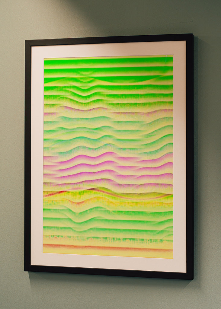 Viele bunte Papierstreifen