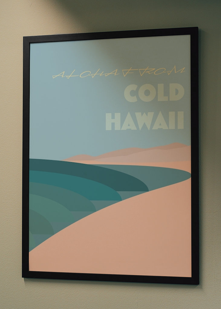 Cold Hawaii Surf Art