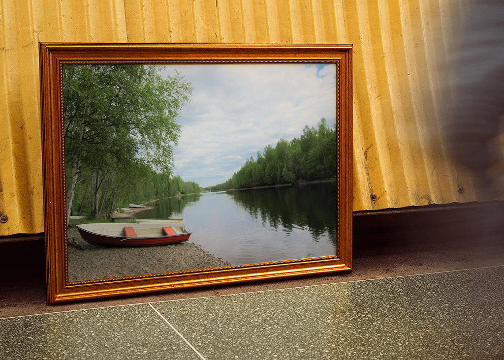 A summerday by the river