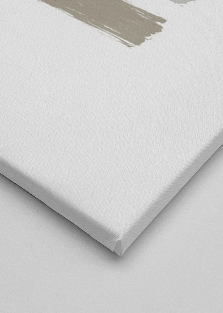 Blue & Taupe Stripes