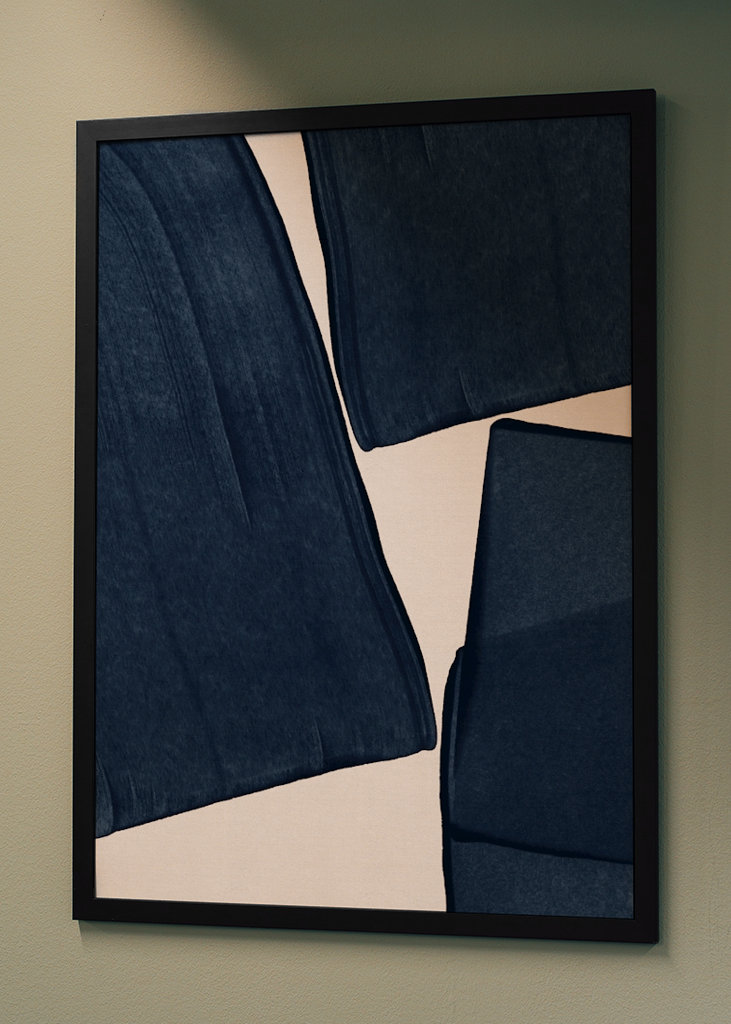 Minimalist Painting Blue III