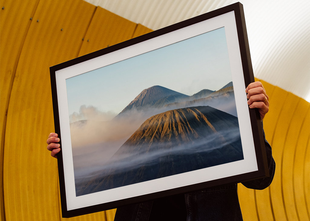 Morgenlicht am Vulkan